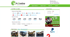 Desktop Screenshot of g-trading.biz